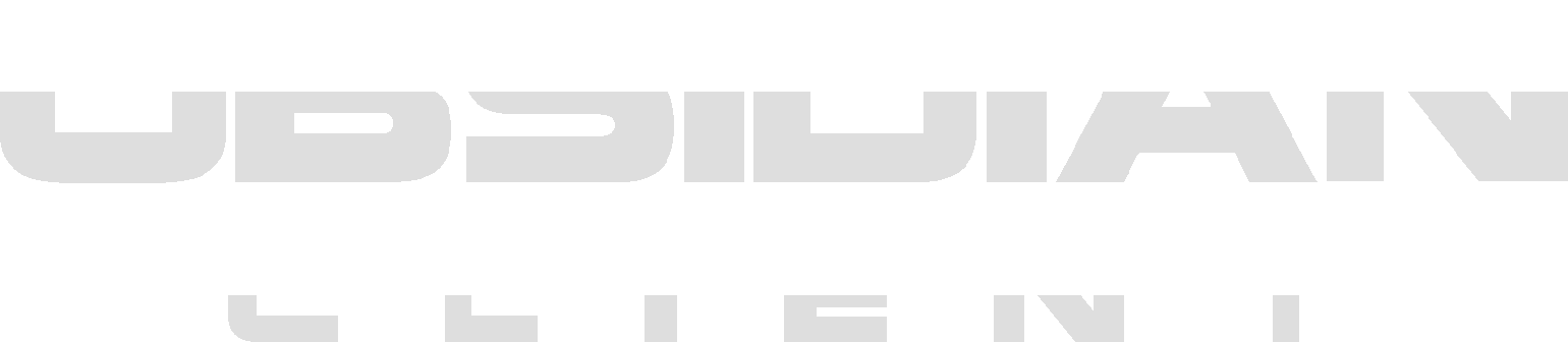 Obsidean Client Logo